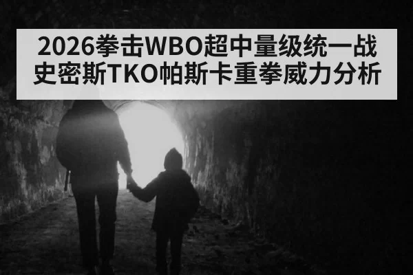 2026拳击WBO超中量级统一战史密斯TKO帕斯卡重拳威力分析（huatihui）
